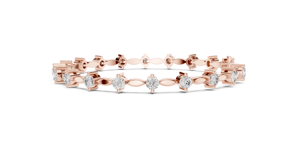 Aurelia Marquise Link Bracelet