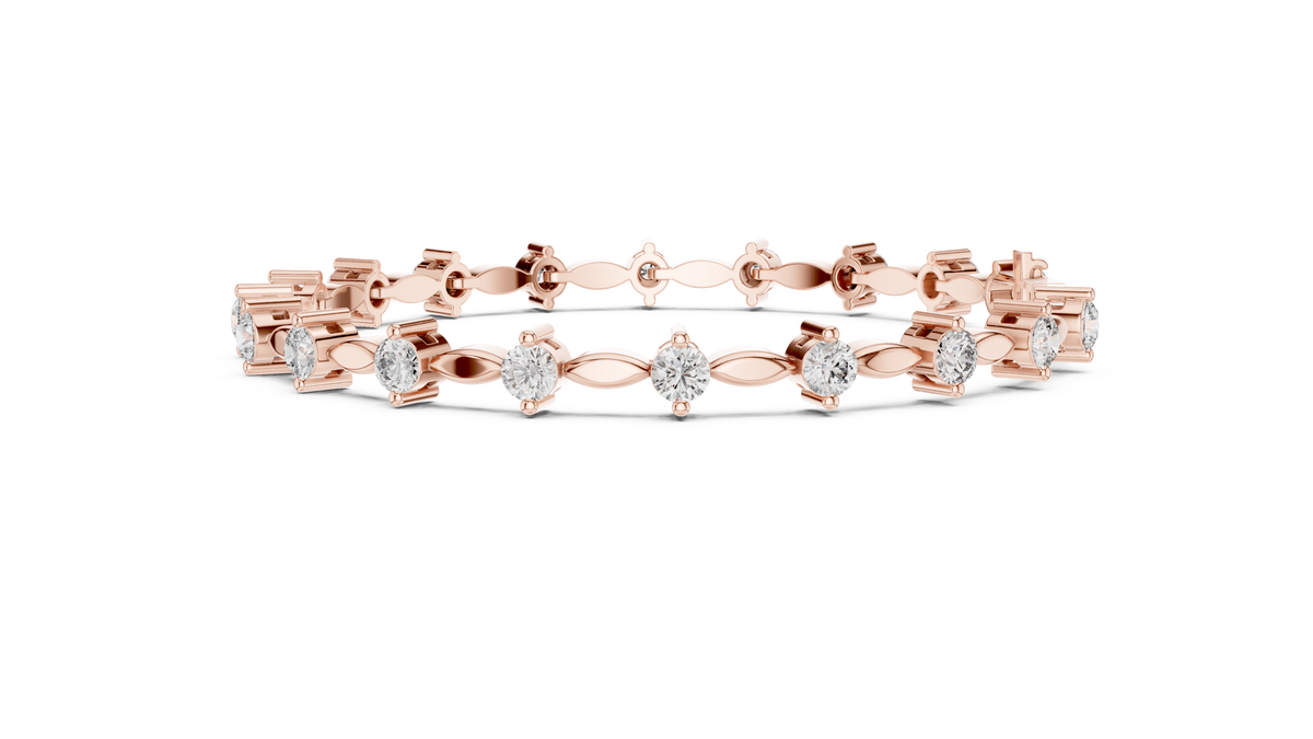 Aurelia Marquise Link Bracelet