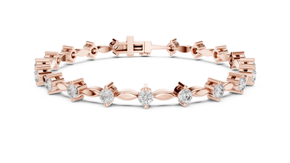 Aurelia Marquise Link Bracelet
