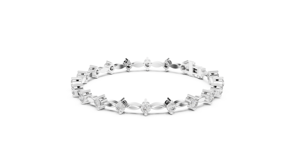 Aurelia Marquise Link Bracelet