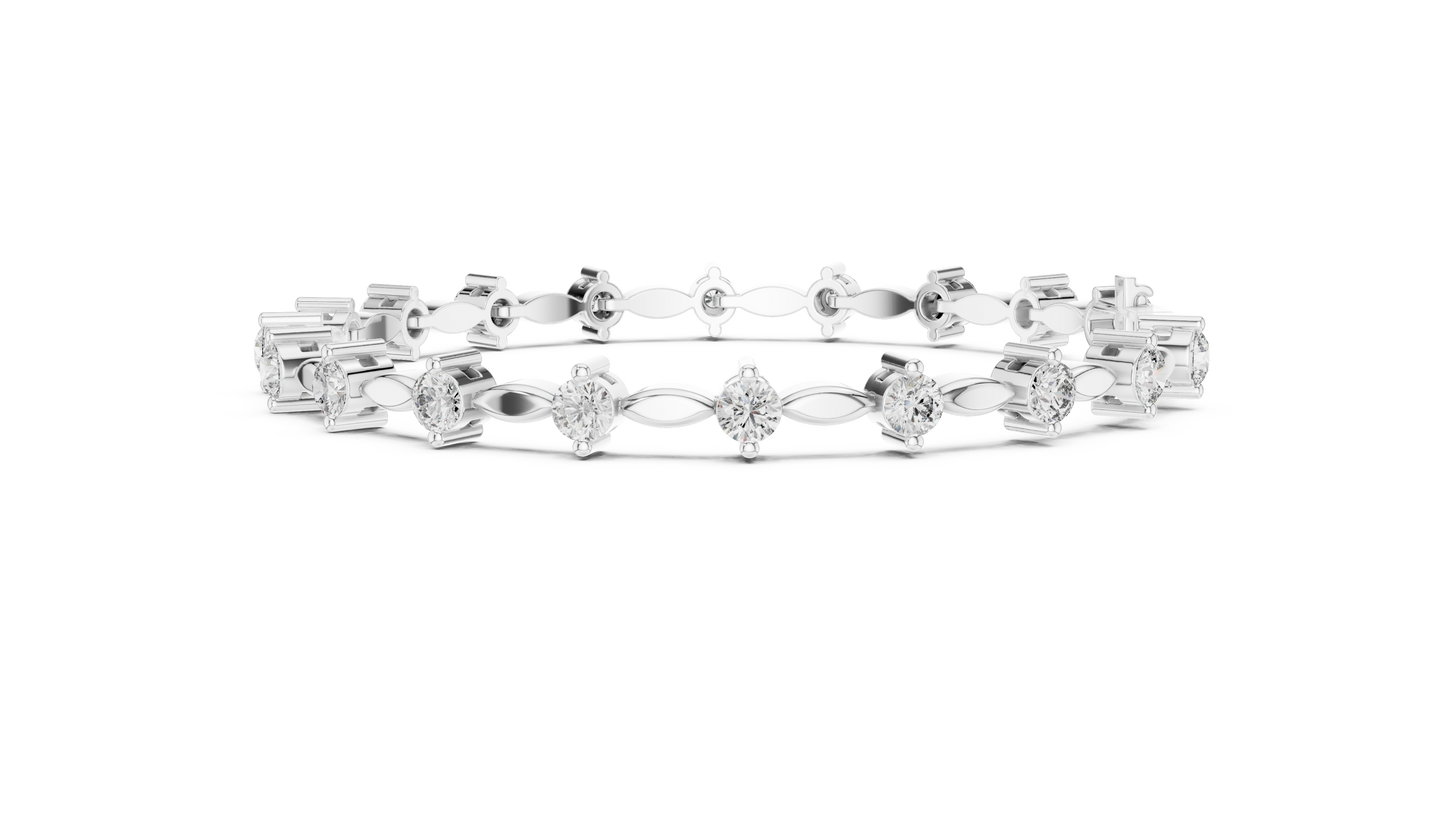 Aurelia Marquise Link Bracelet