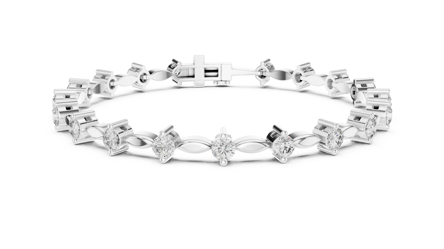 Aurelia Marquise Link Bracelet