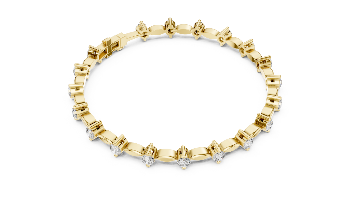 Aurelia Marquise Link Bracelet