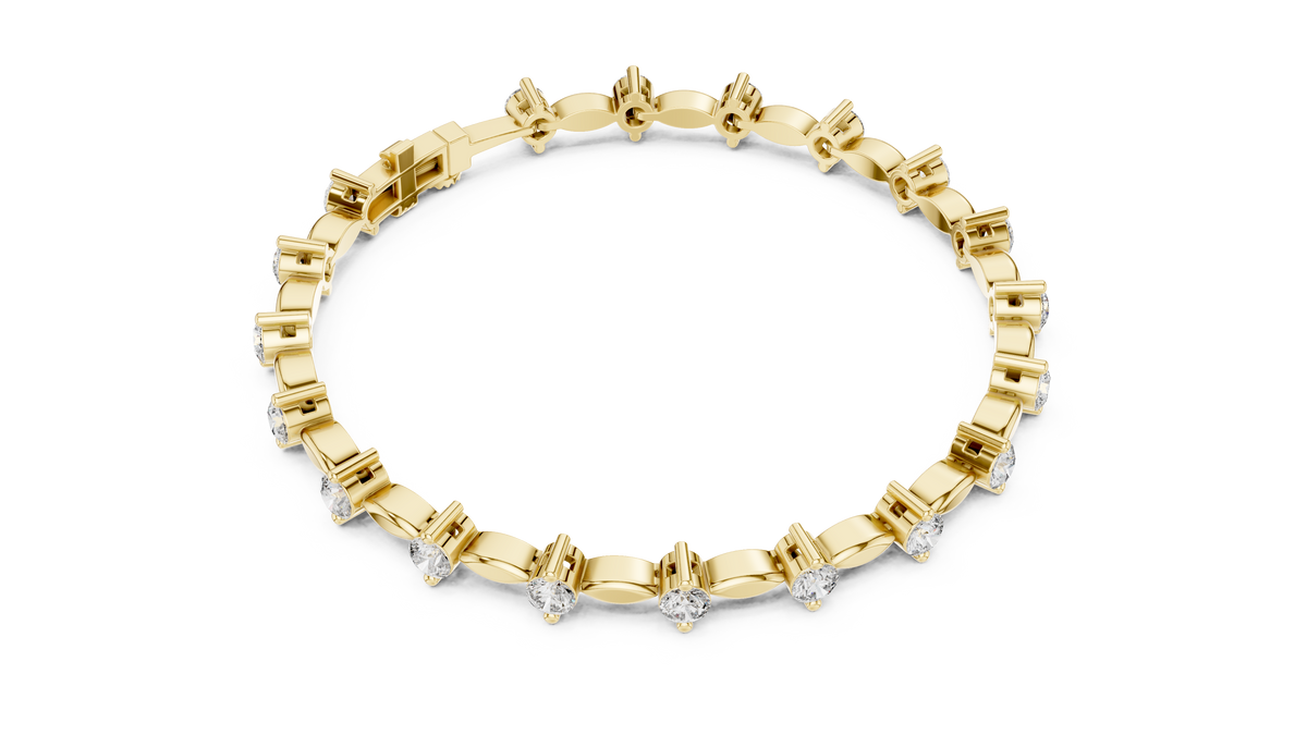 Aurelia Marquise Link Bracelet