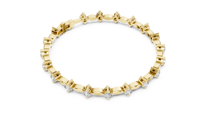 Aurelia Marquise Link Bracelet