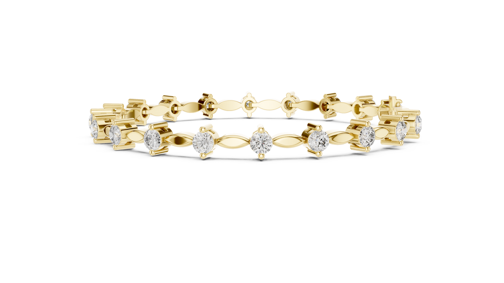 Aurelia Marquise Link Bracelet