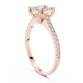 Luxury Diamond Engagement Ring | Gold  Designer Ring