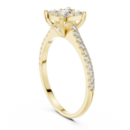 Luxury Diamond Engagement Ring | Gold  Designer Ring