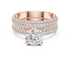 Celestial Pavé Lab Grown Diamond Solitaire Ring.