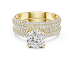 Celestial Pavé Lab Grown Diamond Solitaire Ring.
