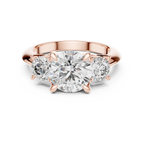 Eternal Triad Lab Grown Diamond Three-Stone Ring