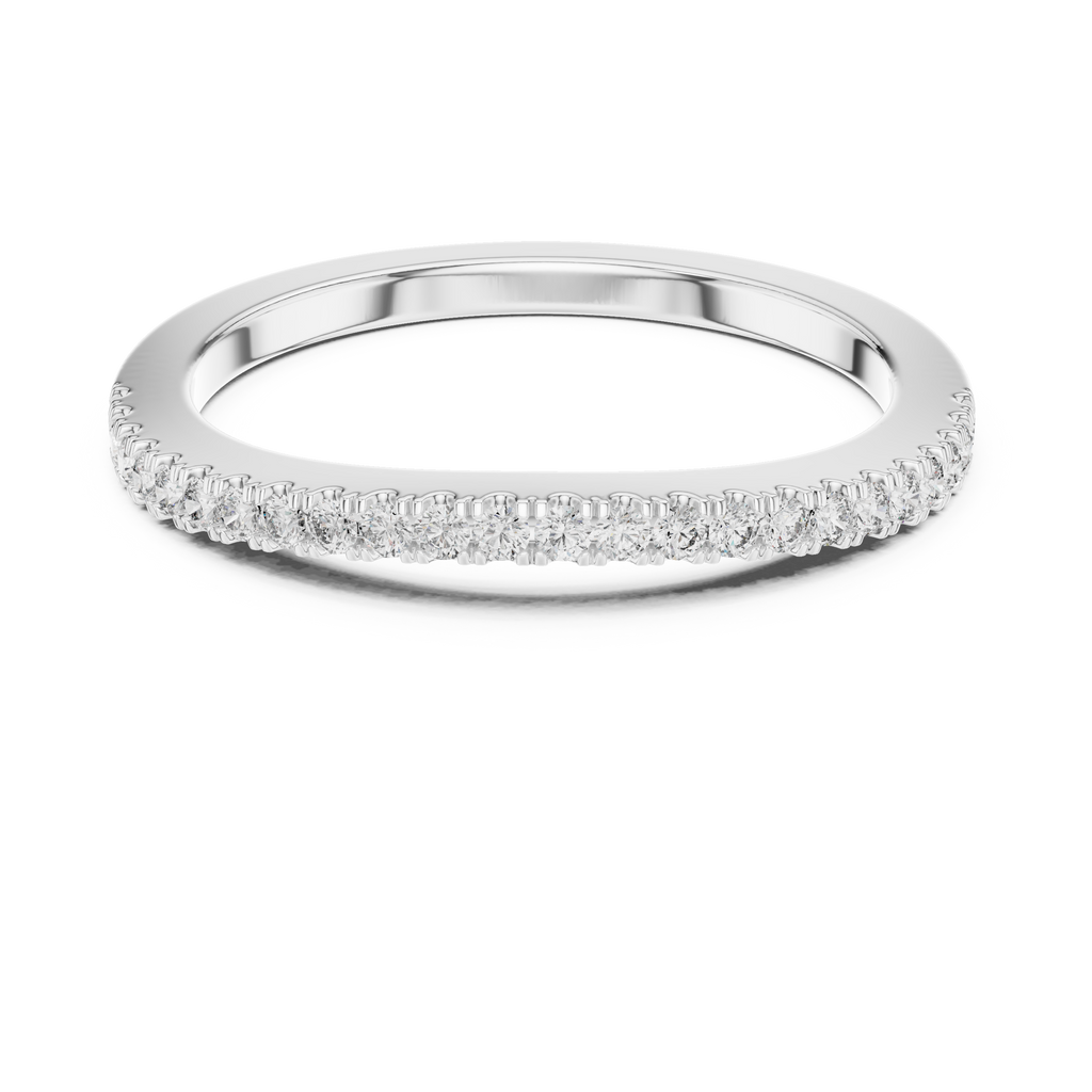 Eterna Pavé Lab Grown Diamond Eternity Band Ring.