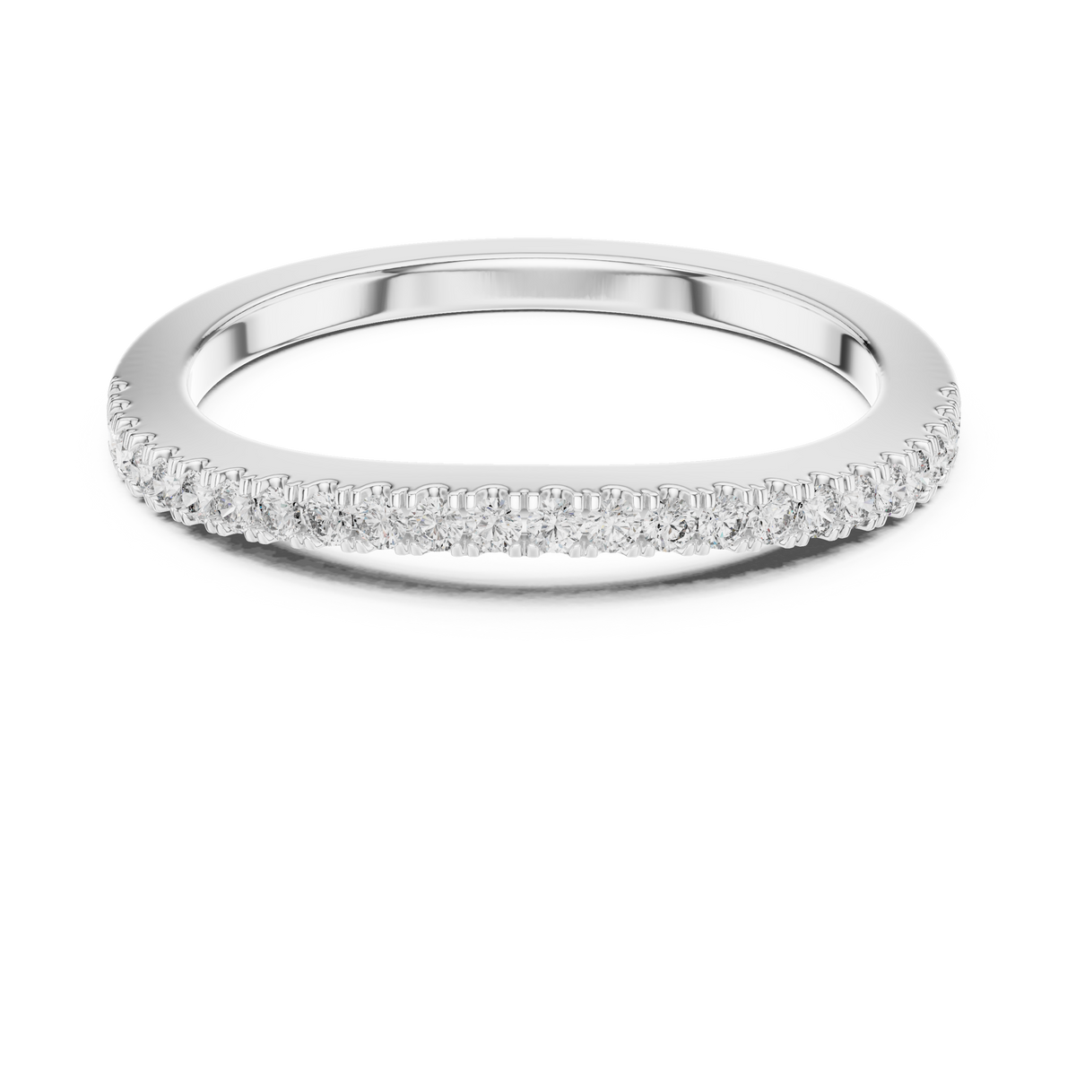 Eterna Pavé Lab Grown Diamond Eternity Band Ring.