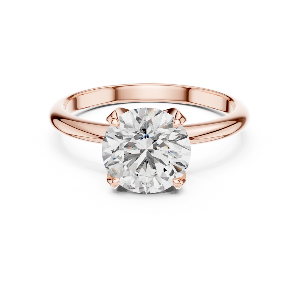 Classic Round Brilliant Solitaire Engagement Ring
