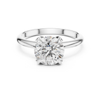 Classic Round Brilliant Solitaire Engagement Ring