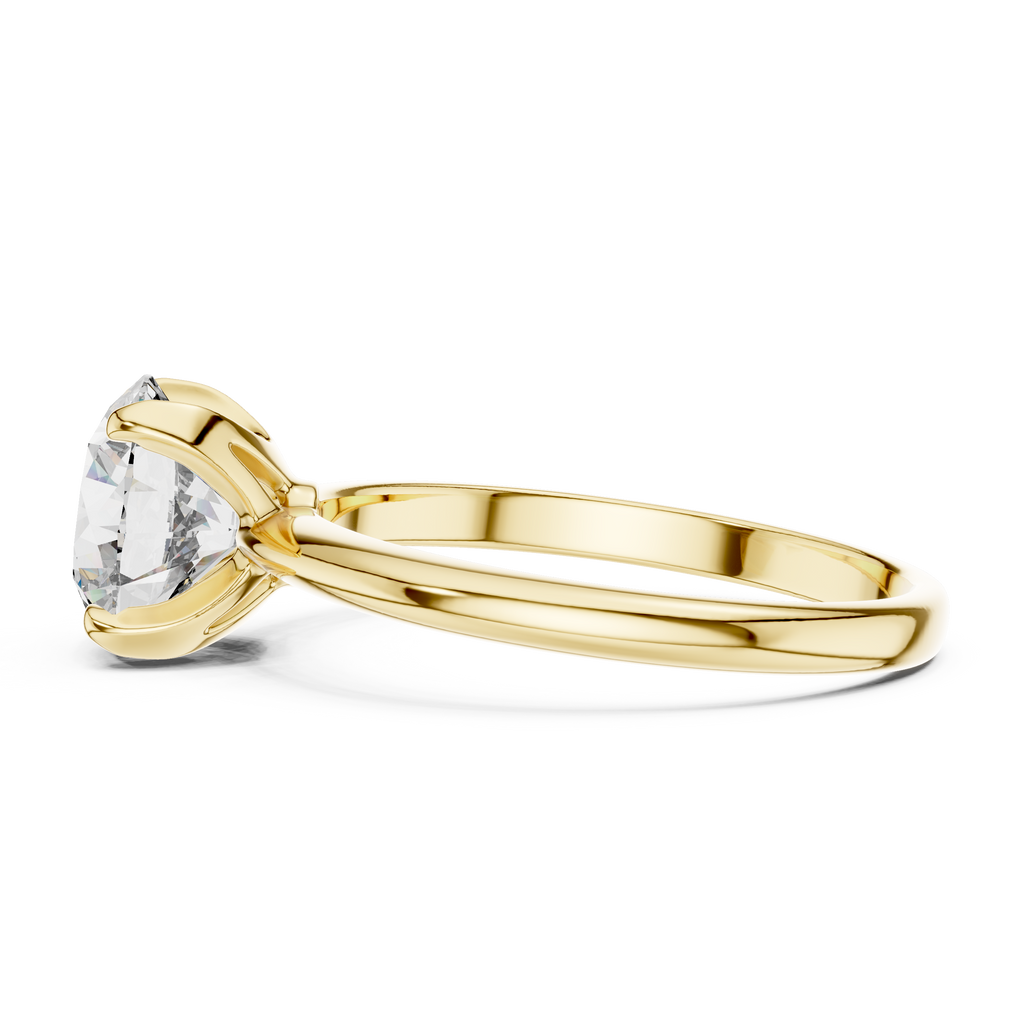 Classic Round Brilliant Solitaire Engagement Ring
