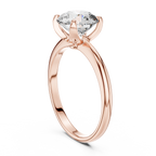 Classic Round Brilliant Solitaire Engagement Ring