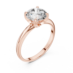 Classic Round Brilliant Solitaire Engagement Ring