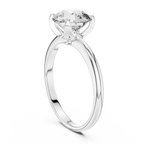 Classic Round Brilliant Solitaire Engagement Ring