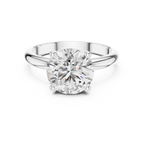 Celestara Round-Cut Lab Grown Diamond Solitaire Ring