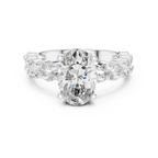 Premium Princess Cut Diamond Solitaire Ring for Women