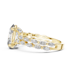 Premium Princess Cut Diamond Solitaire Ring for Women