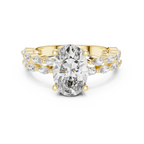 Premium Princess Cut Diamond Solitaire Ring for Women