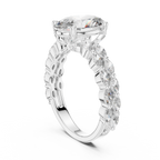 Premium Princess Cut Diamond Solitaire Ring for Women