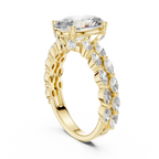 Premium Princess Cut Diamond Solitaire Ring for Women