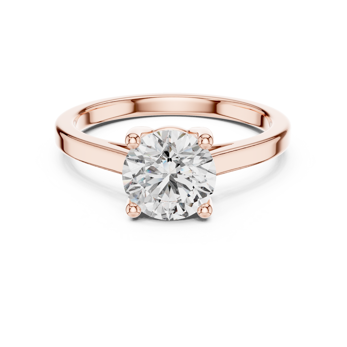 Brilliant Round Diamond in a  Signature