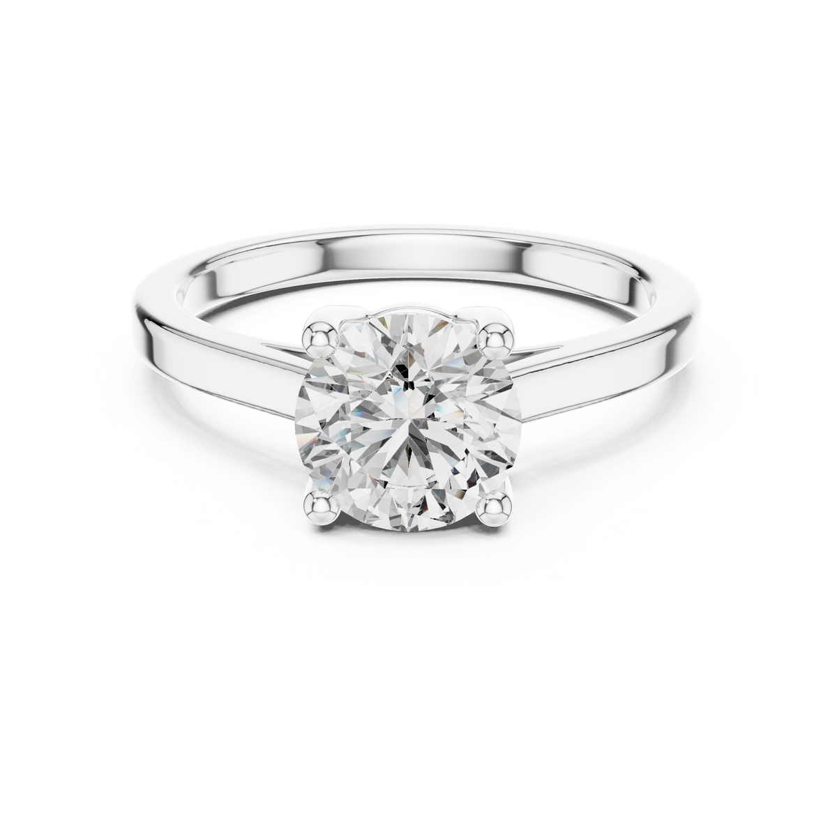 Brilliant Round Diamond in a  Signature
