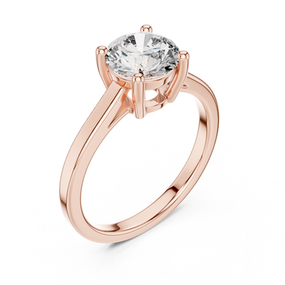 Brilliant Round Diamond in a  Signature