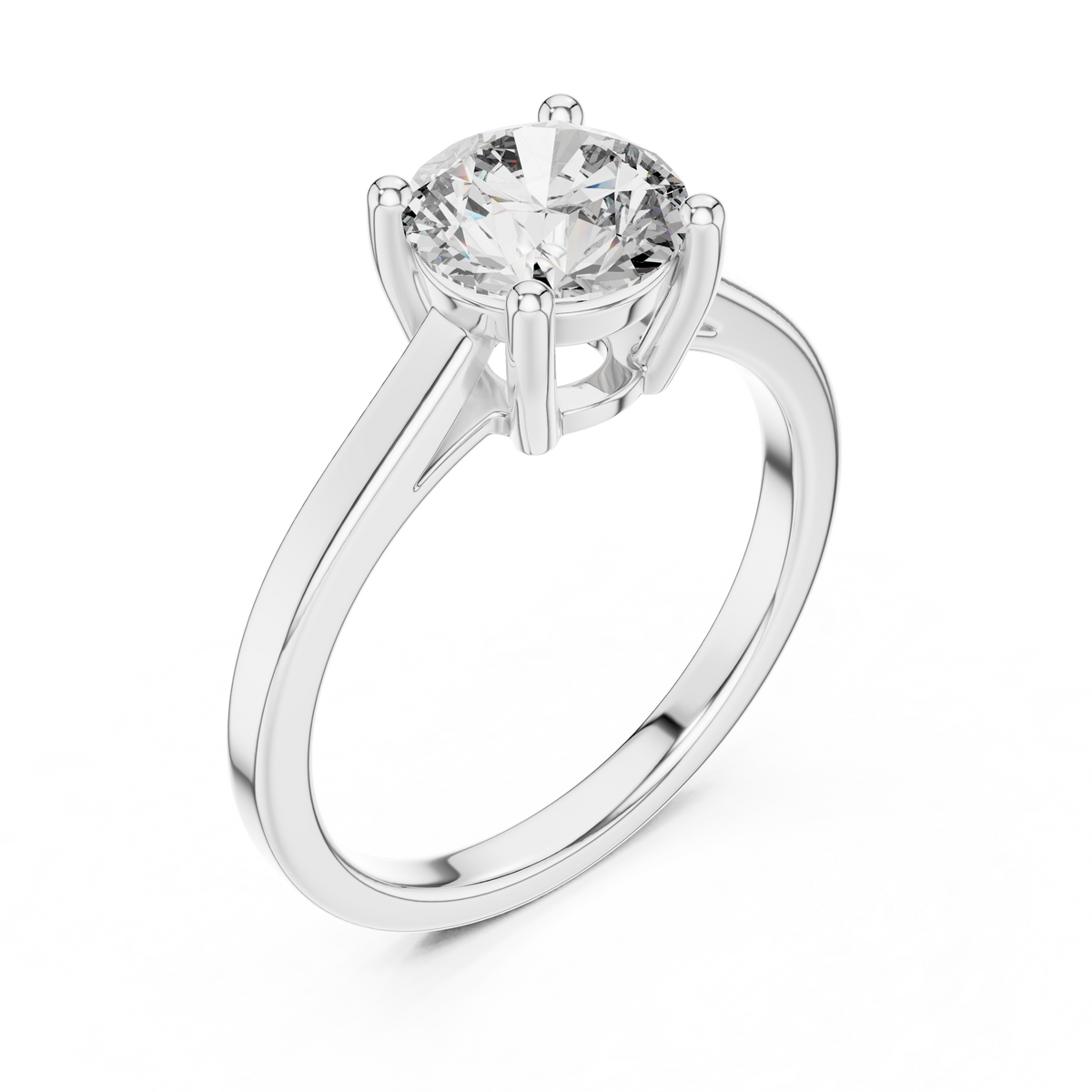 Brilliant Round Diamond in a  Signature