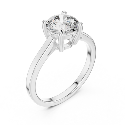 Brilliant Round Diamond in a  Signature