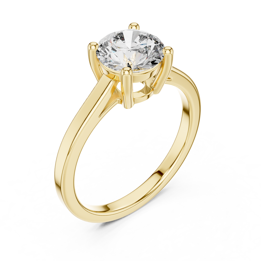 Brilliant Round Diamond in a  Signature