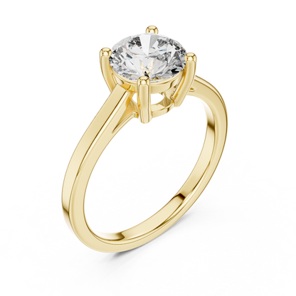 Brilliant Round Diamond in a  Signature