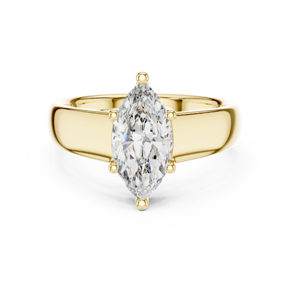 Stunning Marquise Cut Diamond Engagement Ring for Women