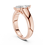 Stunning Marquise Cut Diamond Engagement Ring for Women
