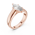 Stunning Marquise Cut Diamond Engagement Ring for Women