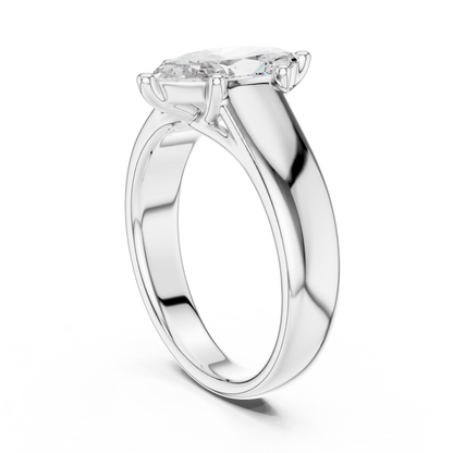 Stunning Marquise Cut Diamond Engagement Ring for Women