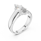 Stunning Marquise Cut Diamond Engagement Ring for Women