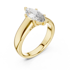 Stunning Marquise Cut Diamond Engagement Ring for Women