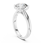 Modern Round Cut Diamond Solitaire Ring – Designer Gold Ring