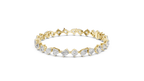 Premium Alternating Cut Diamond Bracelet