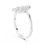 Teardrop Diamond Ring for Women | Modern Pear Shape Fashion Ring.