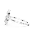 Teardrop Diamond Ring for Women | Modern Pear Shape Fashion Ring.