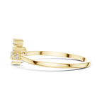Nature Inspired Flower Diamond Ring | Delicate Floral Statement Ring.