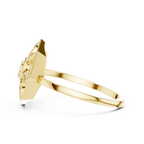 Delicate Flower Diamond Ring | Minimalist Women's Fashion Ring.