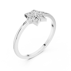 Elegant Diamond Bloom Ring | Floral Motif Fashion Jewelry | Gift for Women