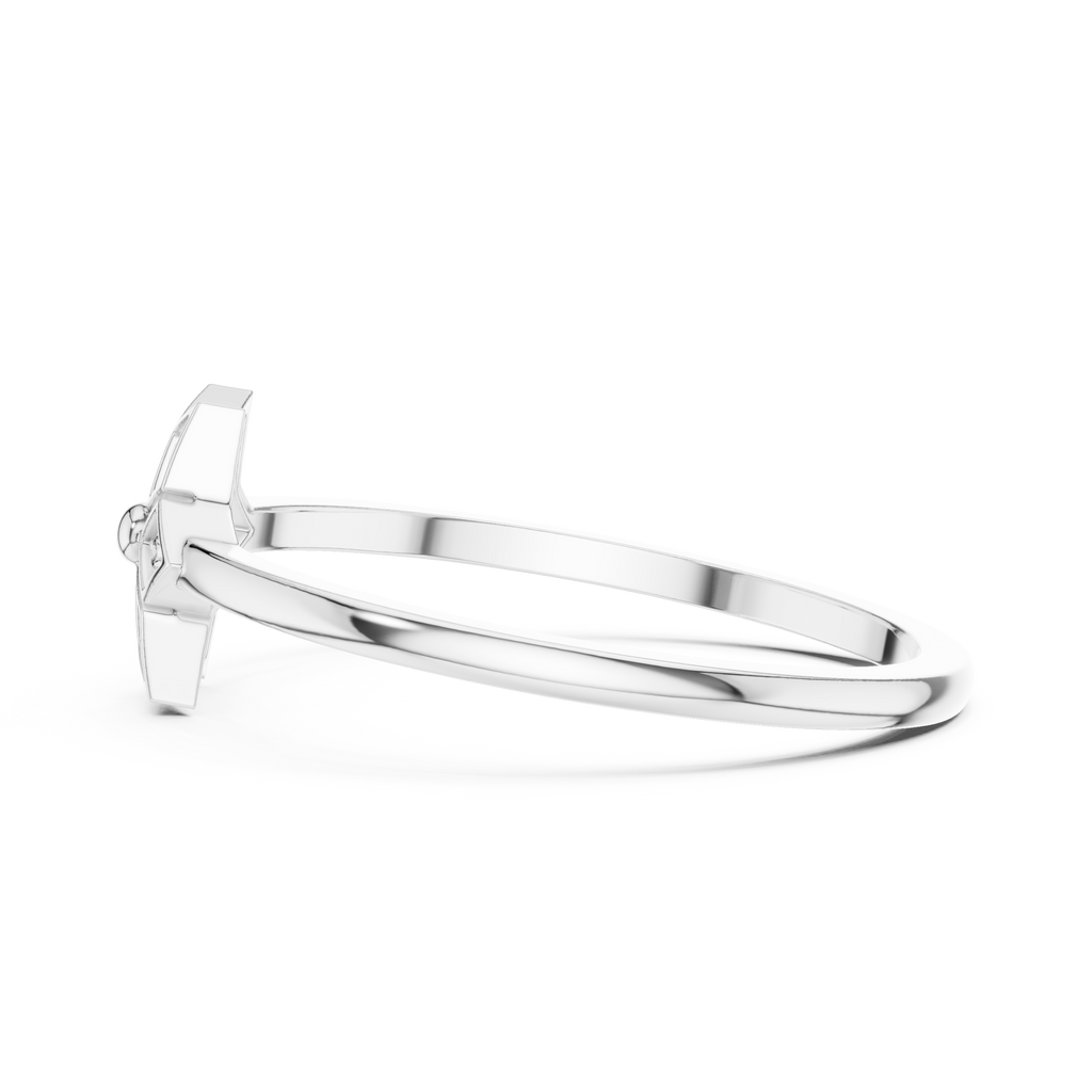 Elegant Diamond Bloom Ring | Floral Motif Fashion Jewelry | Gift for Women